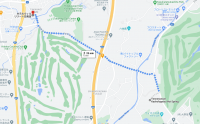 Walk 2km from Tennenonsen Kachofugetsu Hot Spring to Hotel Will Resort