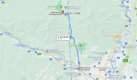 Walk 10km from Kaneshimaonsen Fuki Hot Spring to Midorinomura Camp Ground