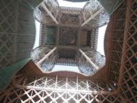 32272looking directly up Eiffel tower