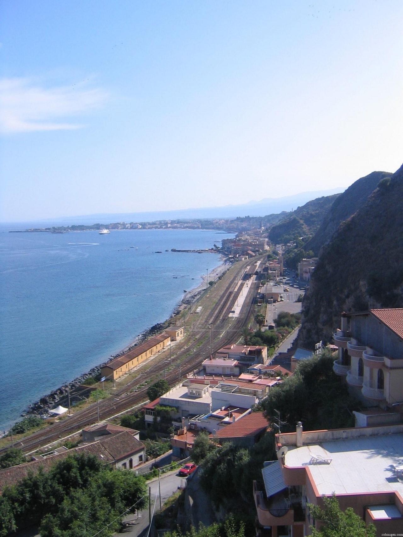 view climbing Taormina