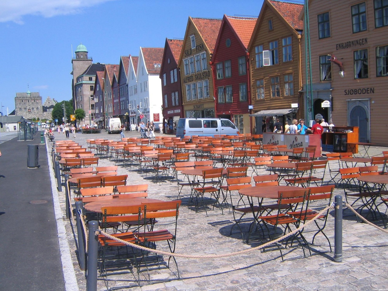 Bergen, Norway cafe