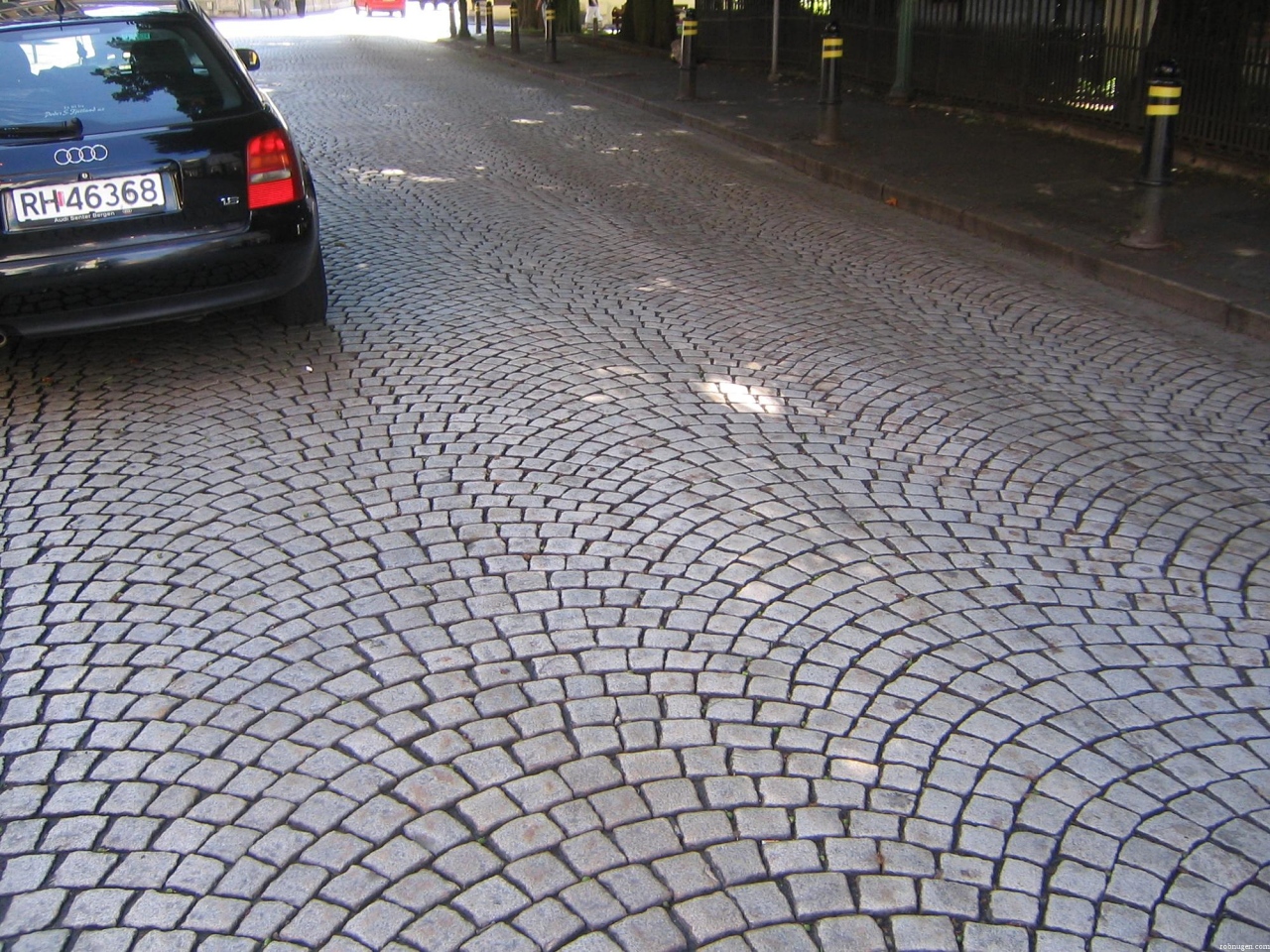 Bergen, Norway cobblestones