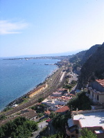 view climbing Taormina