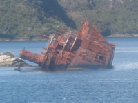 shipwreck near Ushuaia, Argentina - 9