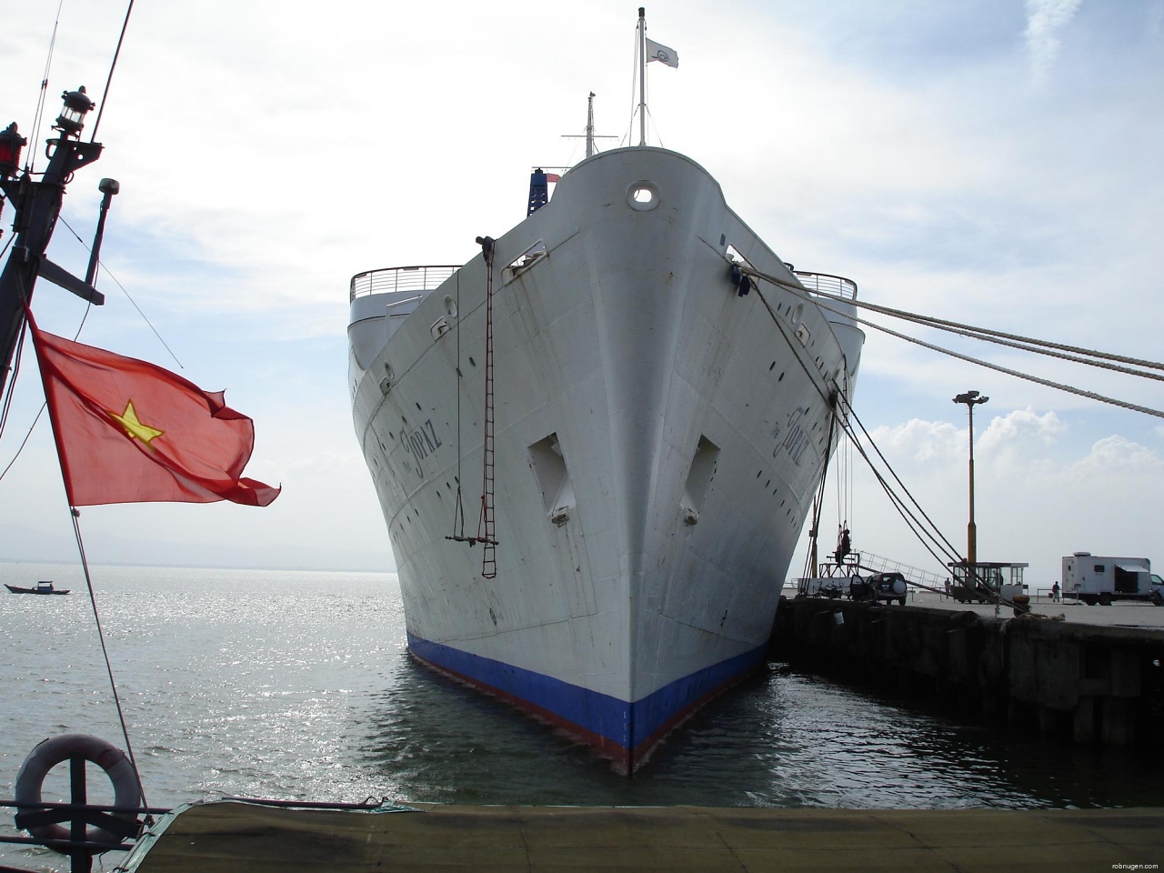 TSS The Topaz in Tien Sa, Vietnam