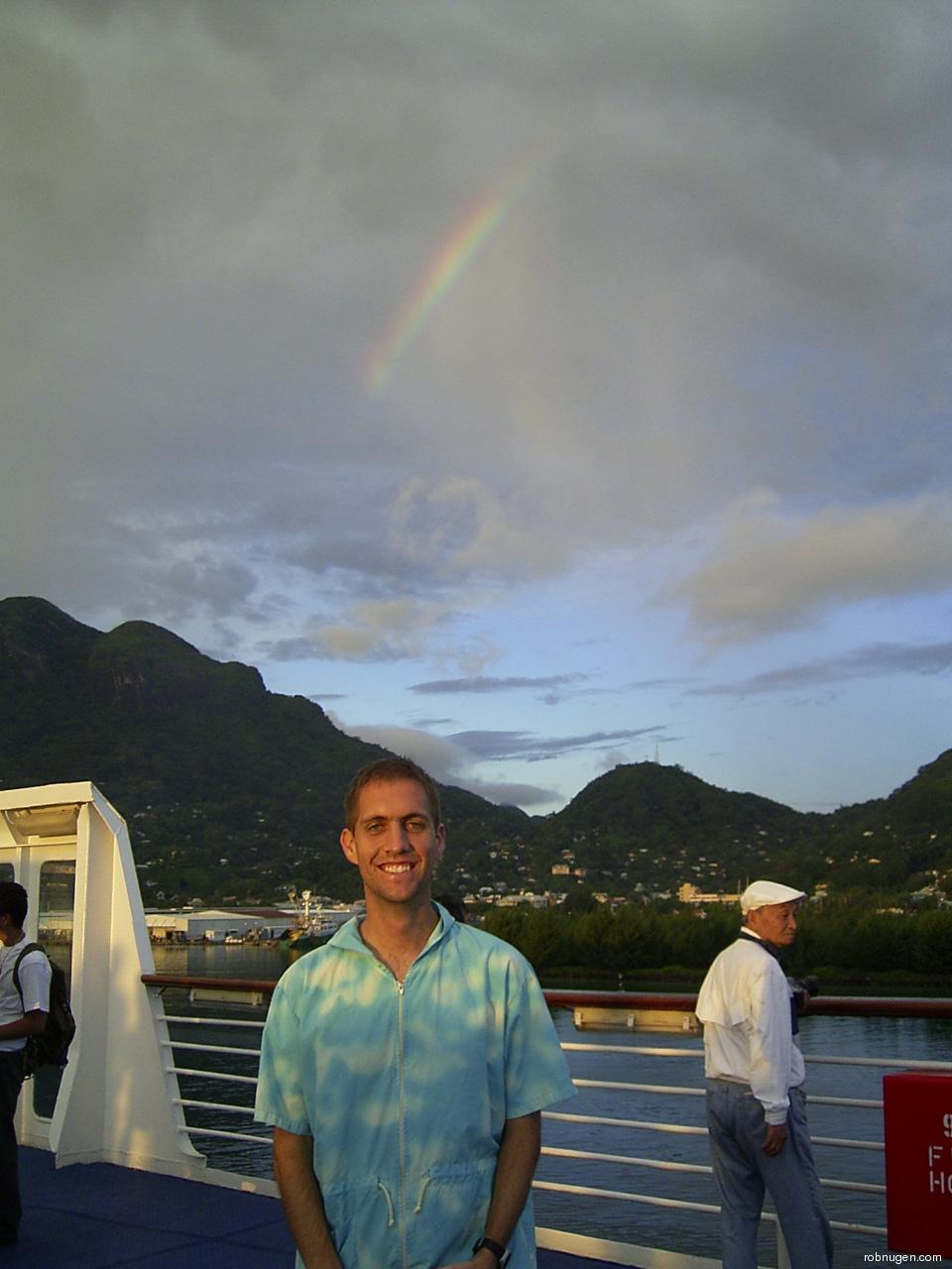 rainbow over carl