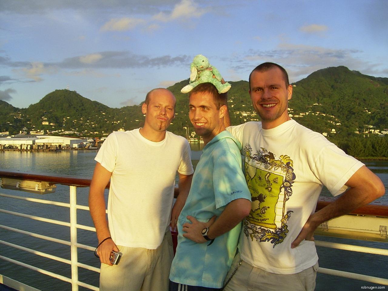 seychelles - Phil, Carl, Francois, Rob