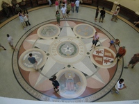 Ami and Francois floor of Texas Capitol - 2