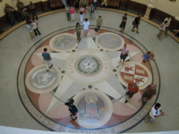 Ami and Francois floor of Texas Capitol - 3