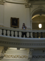 Francois and Ami up in Texas Capitol - 2