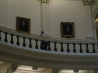 Francois and Ami up in Texas Capitol - 3