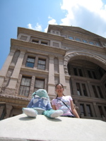 Francois and Ami vertical Texas Capitol