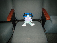 Francois wearing glasses at IMAX