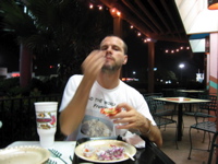 Rob eating