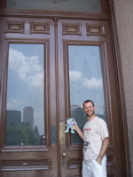 Rob and Francois at Texas Capitol