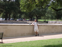 Rob and Francois outside Texas Capitol