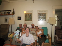 Francois, Fred, Colleen, Ma, Rob, Ami