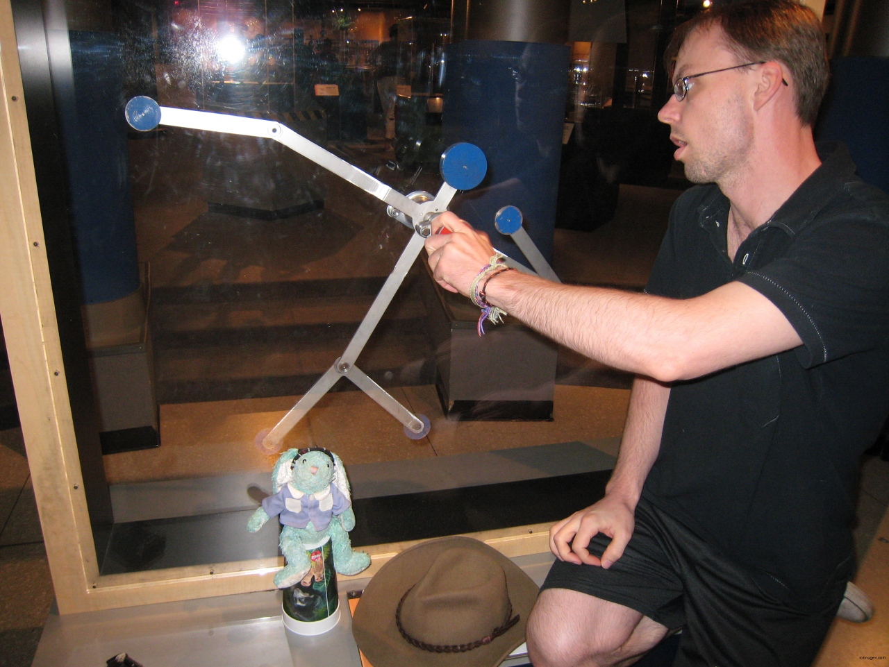 Francois, Fred, and the spinning weights - 1