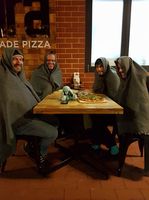 francois and pizza nuns