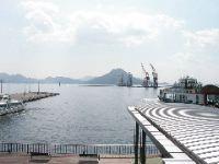 view from Hiroshima Port