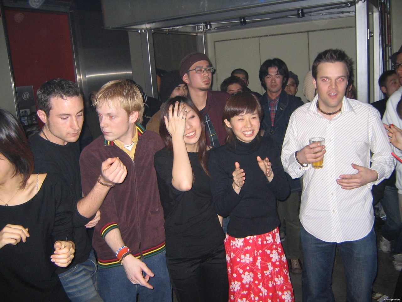 Cory and Janis overnight farewell party in Shibuya