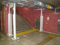 downstairs door