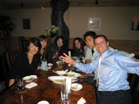 Francois, Ayako, Miho, Kumi, Mariko, Juno, Rob