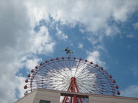 Francois over Kagoshima ferris wheel