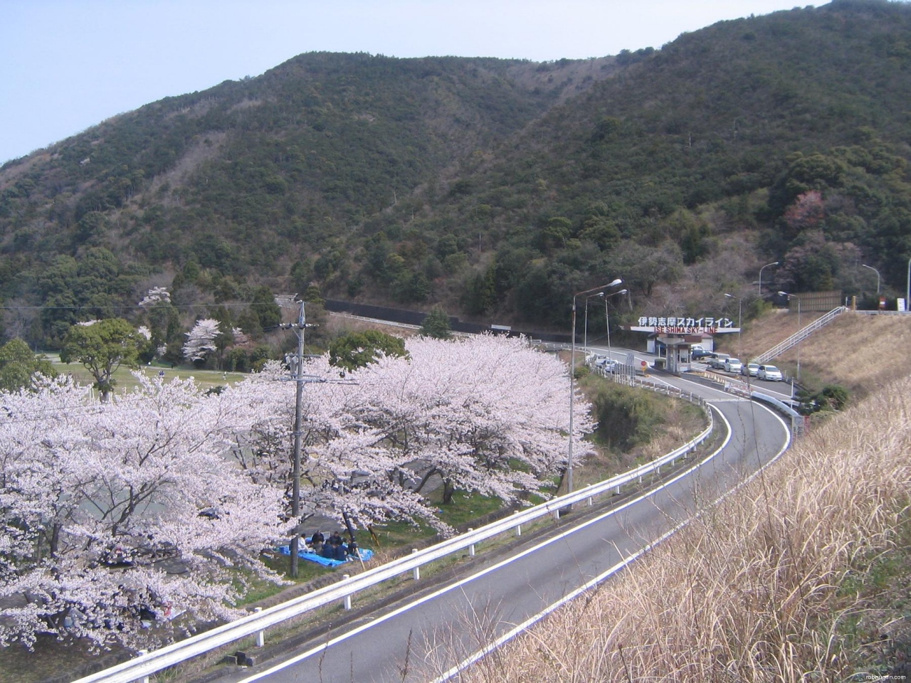 Iseshima SKY LINE entrance