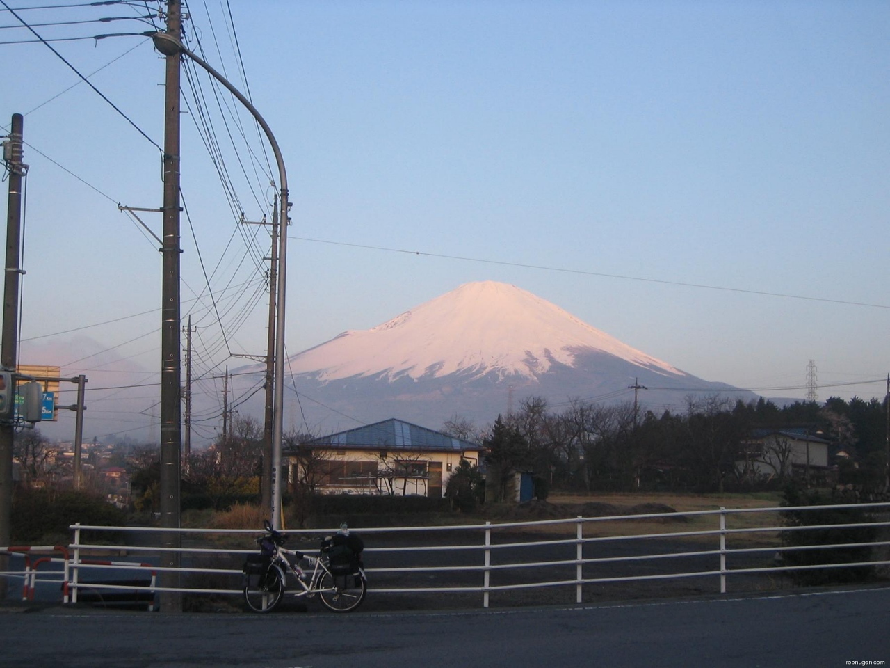 TJ Bike and Mt Fuji