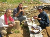 "manly" meal on the farm