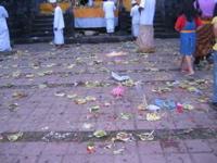 goa lawah ceremony rubbish