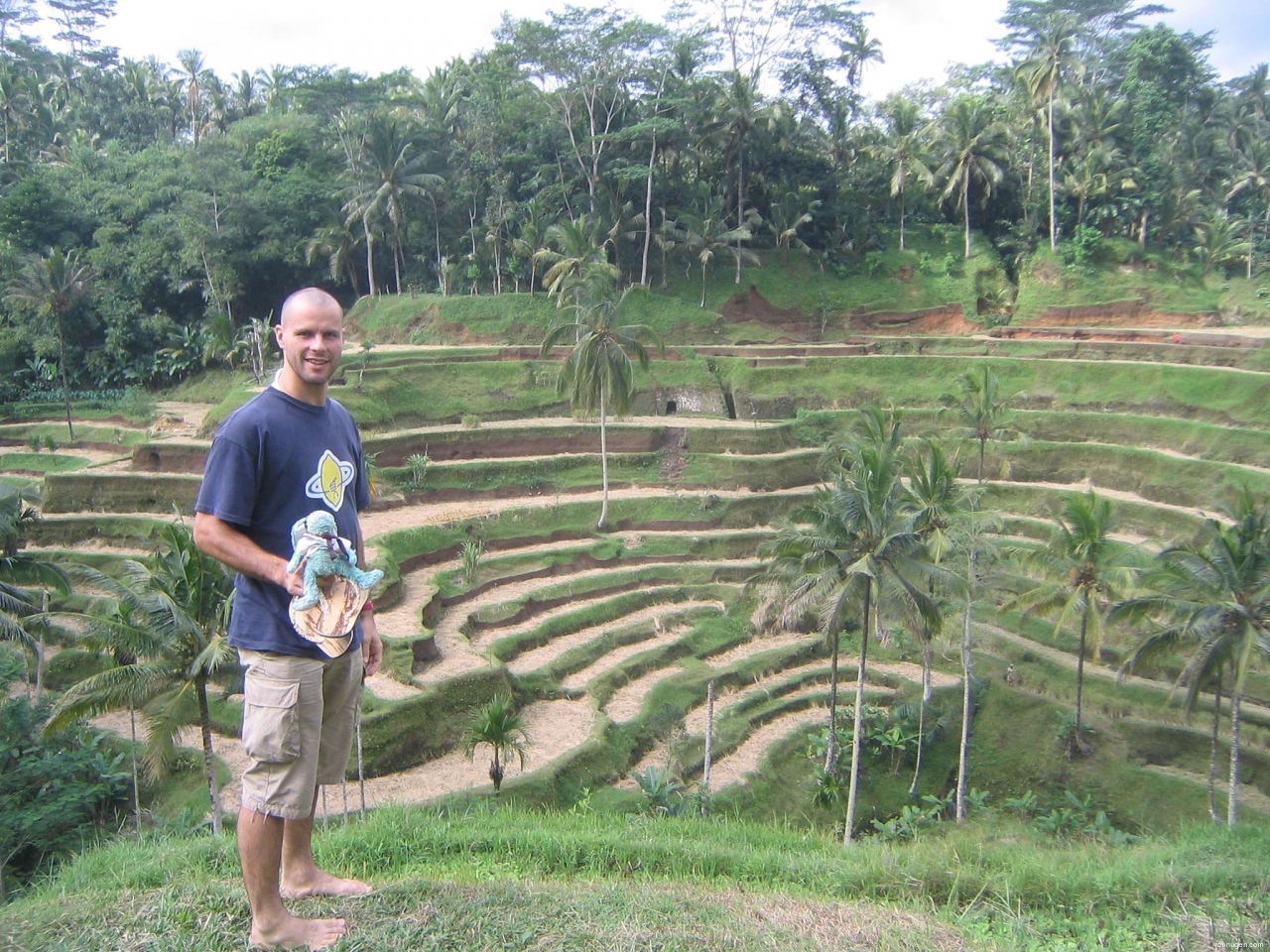 Rob and Francois at tea terraces