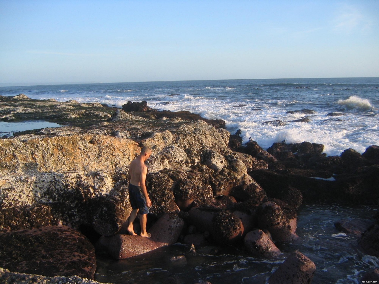 Rob at Tanah Lot