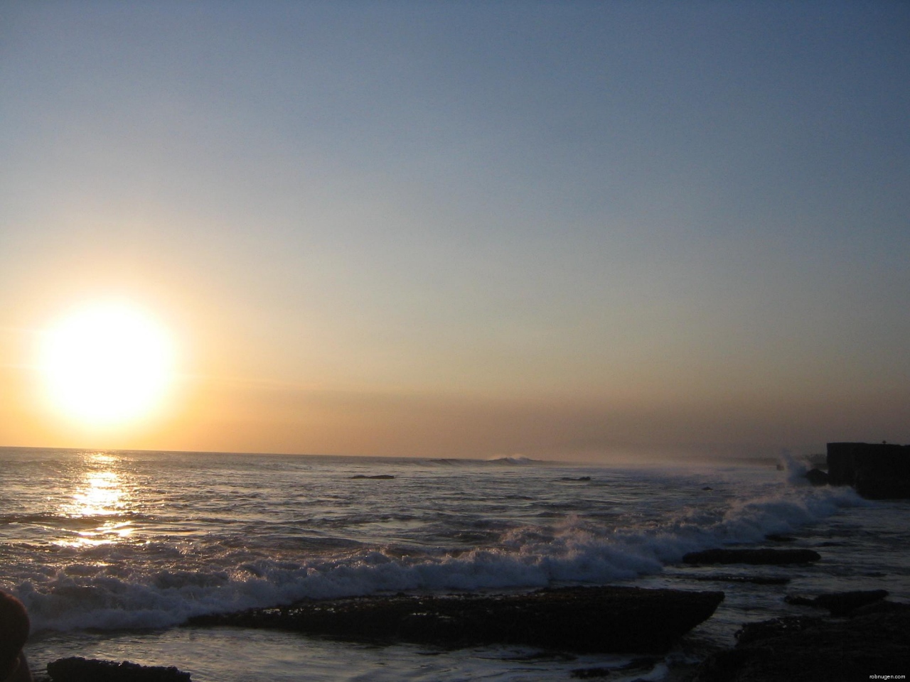 lot of waves at Tanah Lot - 11