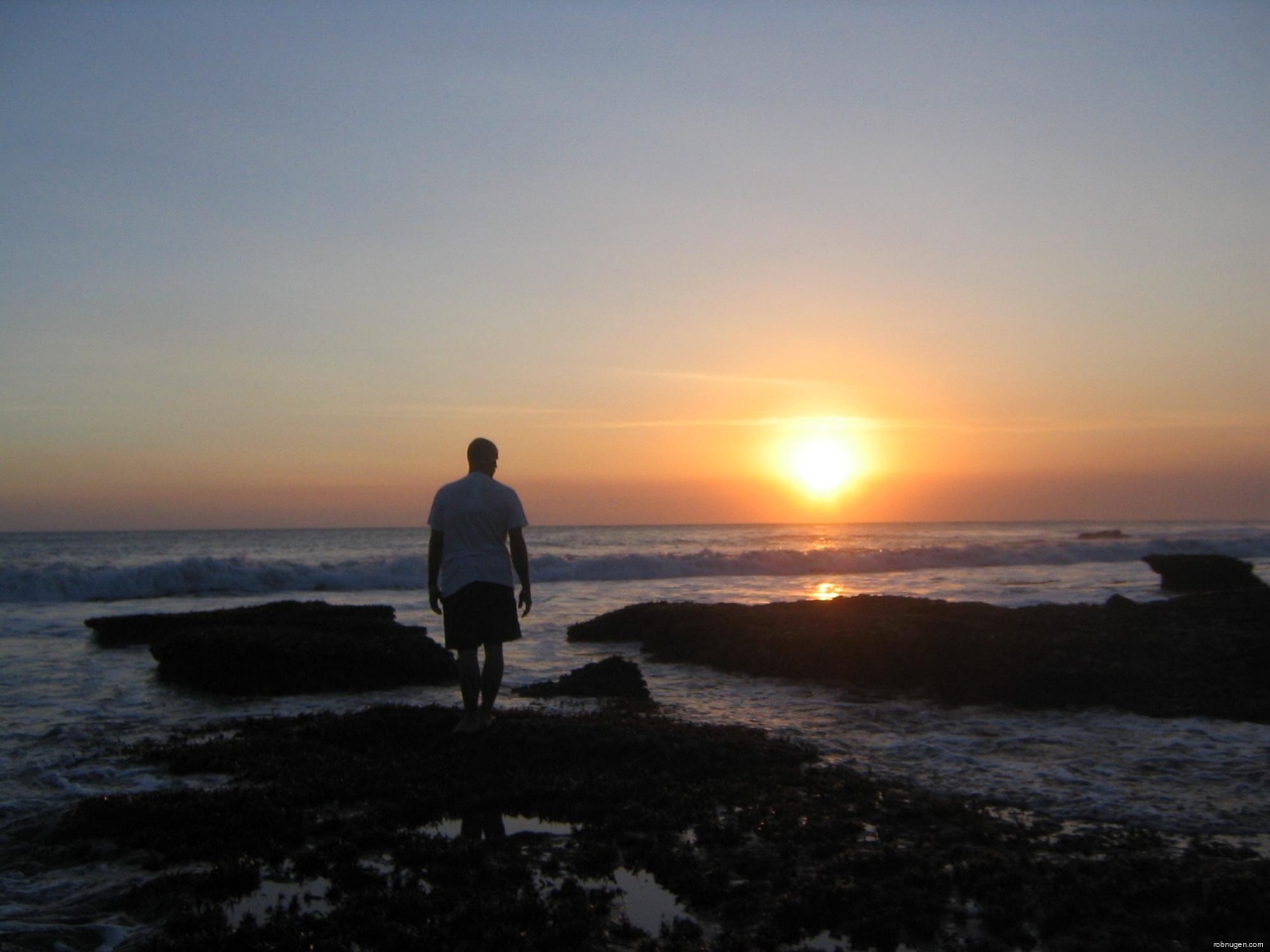 lot of waves at Tanah Lot - 16