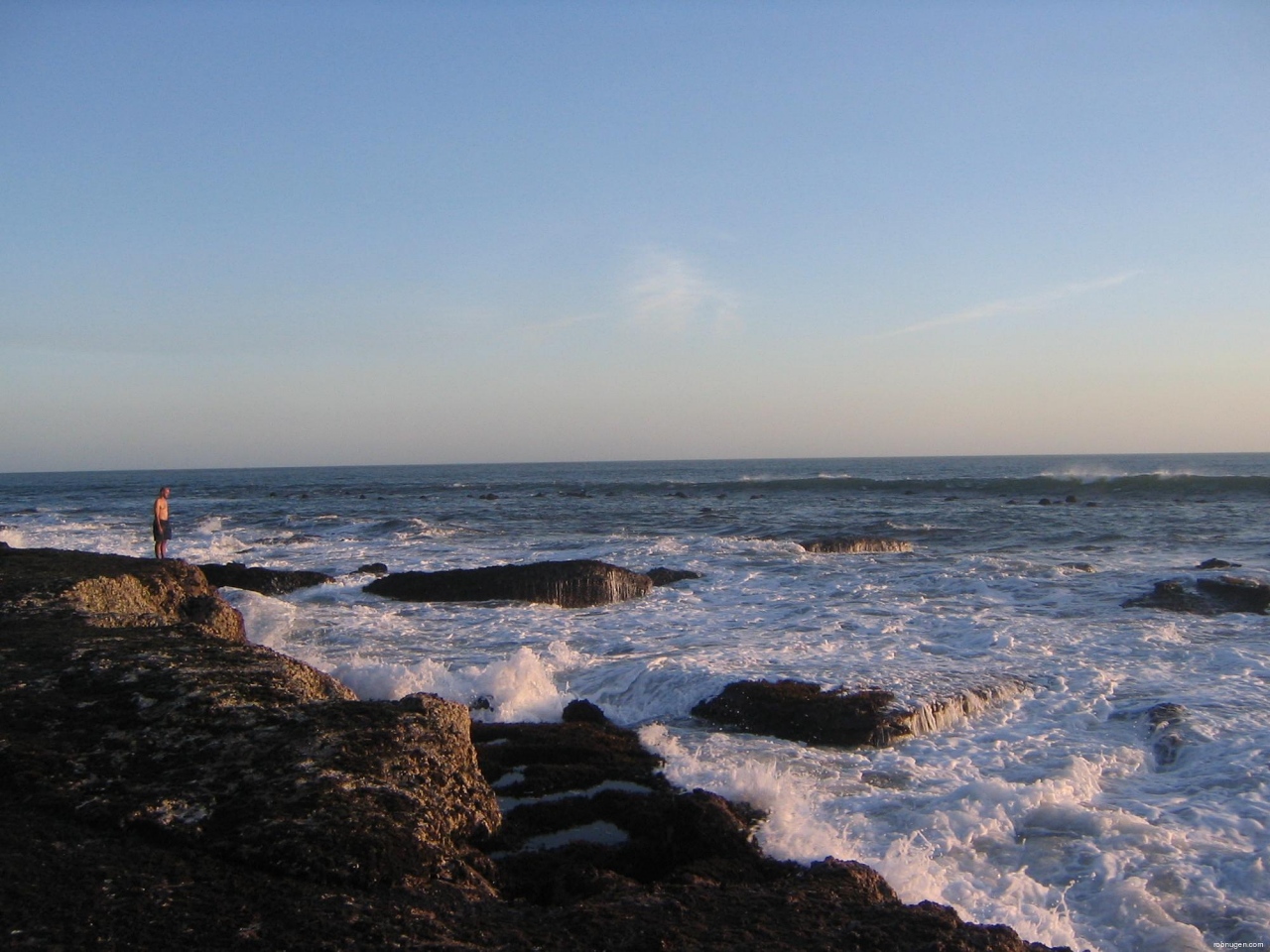 lot of waves at Tanah Lot - 6