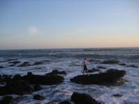 lot of waves at Tanah Lot - 13