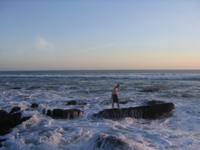 lot of waves at Tanah Lot - 14