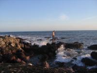 lot of waves at Tanah Lot - 2