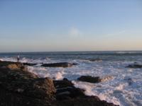 lot of waves at Tanah Lot - 6