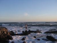 lot of waves at Tanah Lot - 8