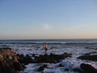lot of waves at Tanah Lot - 9