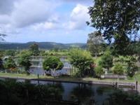 water palace from nearby slope
