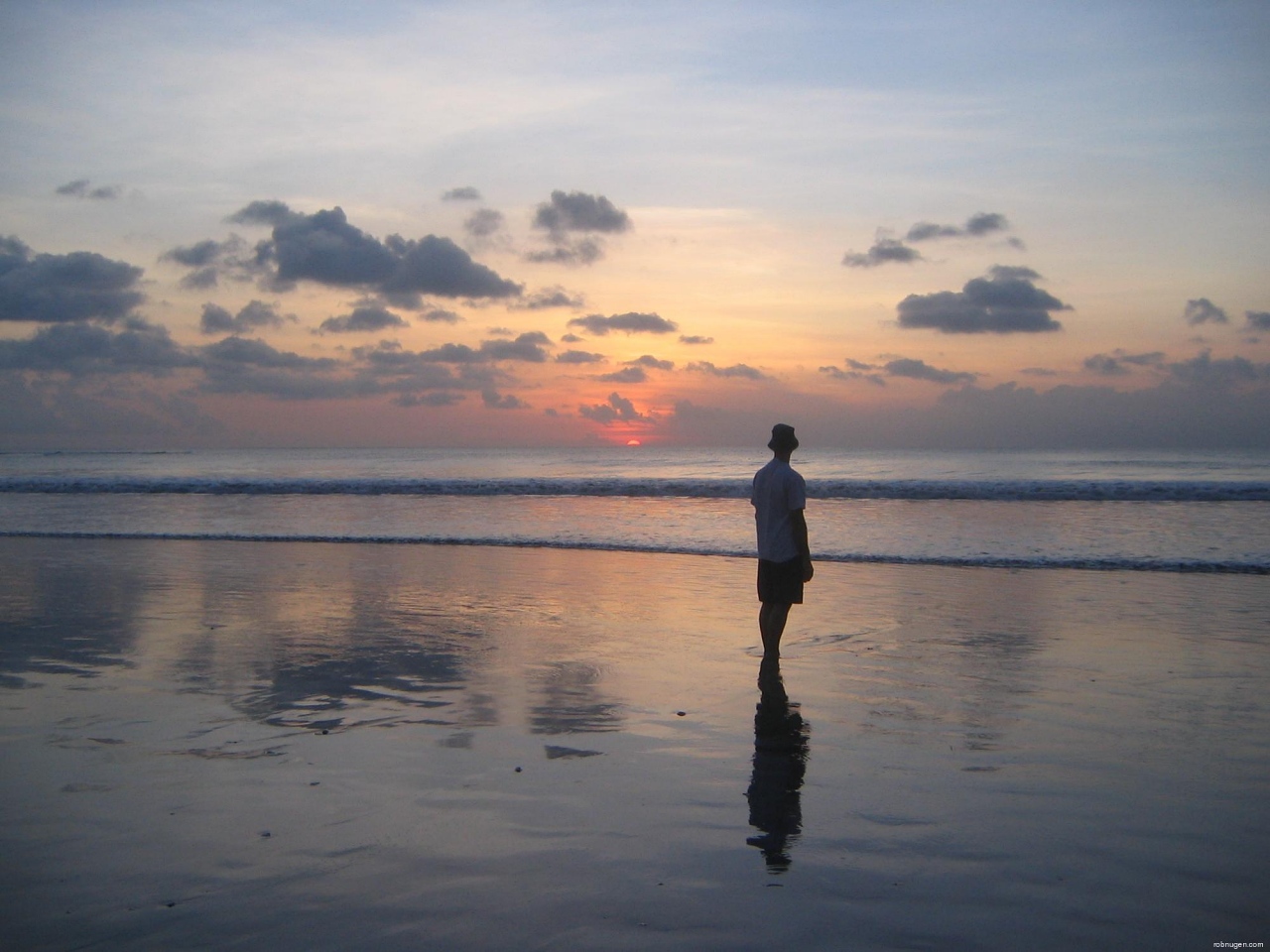 Rob at Sunset in Kuta